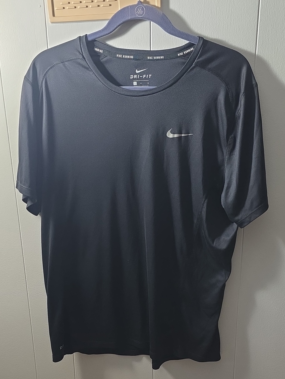 Nike Black Dri-FIT Short Sleeve Crew Tee